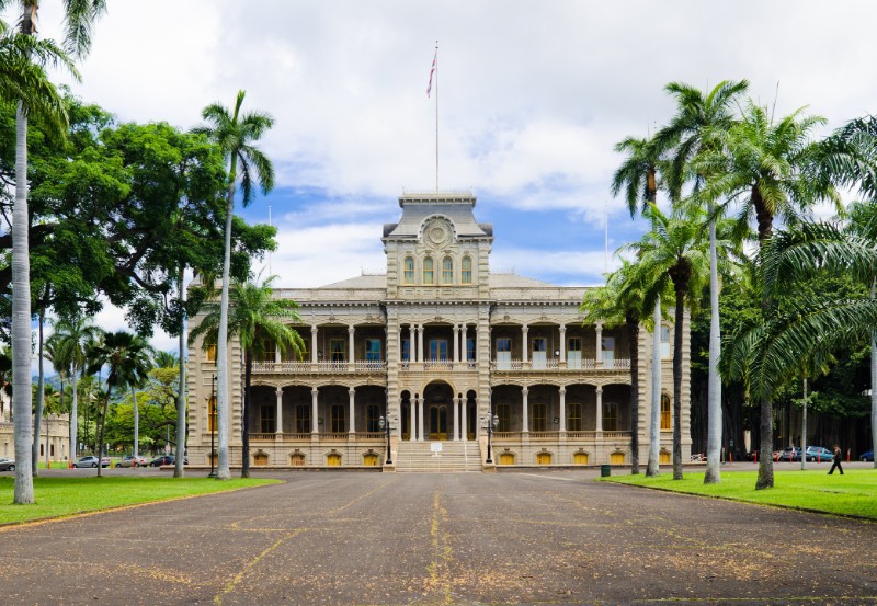 Iolani Palace in Kakaʻako